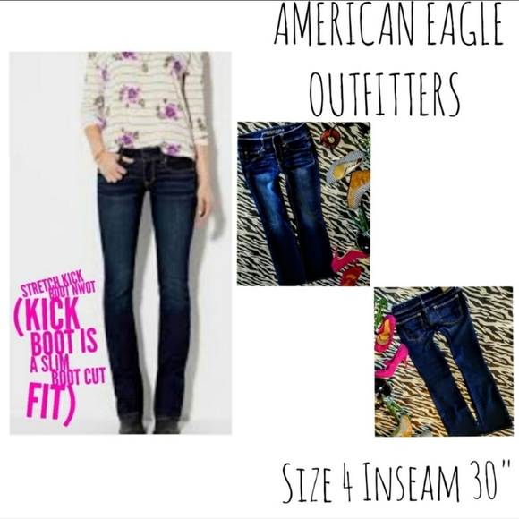 American Eagle Outfitters Denim - American Eagle Jeans Size 4 Kick Boot Cut NWOT